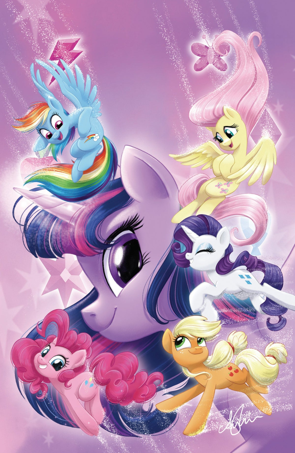 MY LITTLE PONY FRIENDSHIP IS MAGIC 2026 #1 F 1:10 INCV FULL ART MEBBERSON CVR F