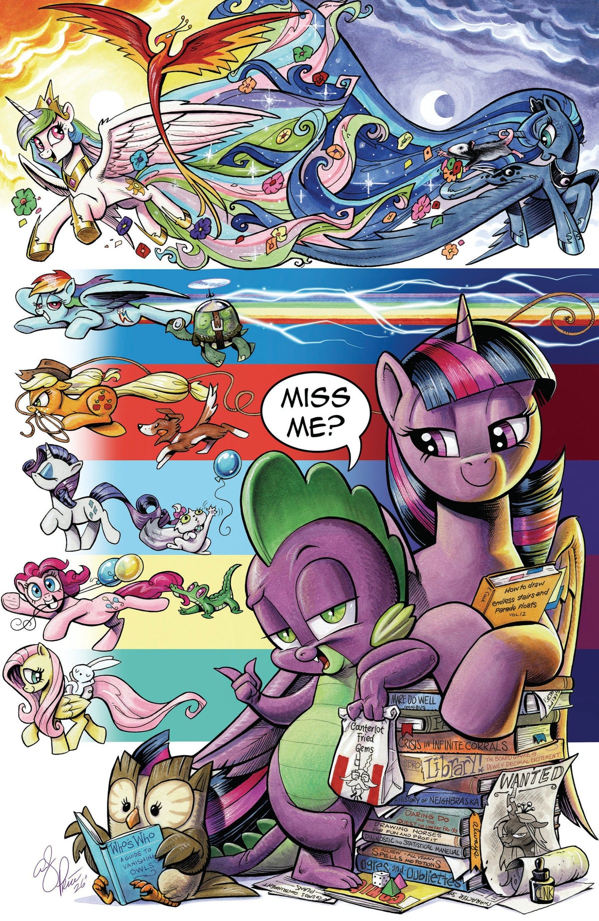 MY LITTLE PONY FRIENDSHIP IS MAGIC 2026 #1 G 1:25 INCV FULL ART PRICE CVR G