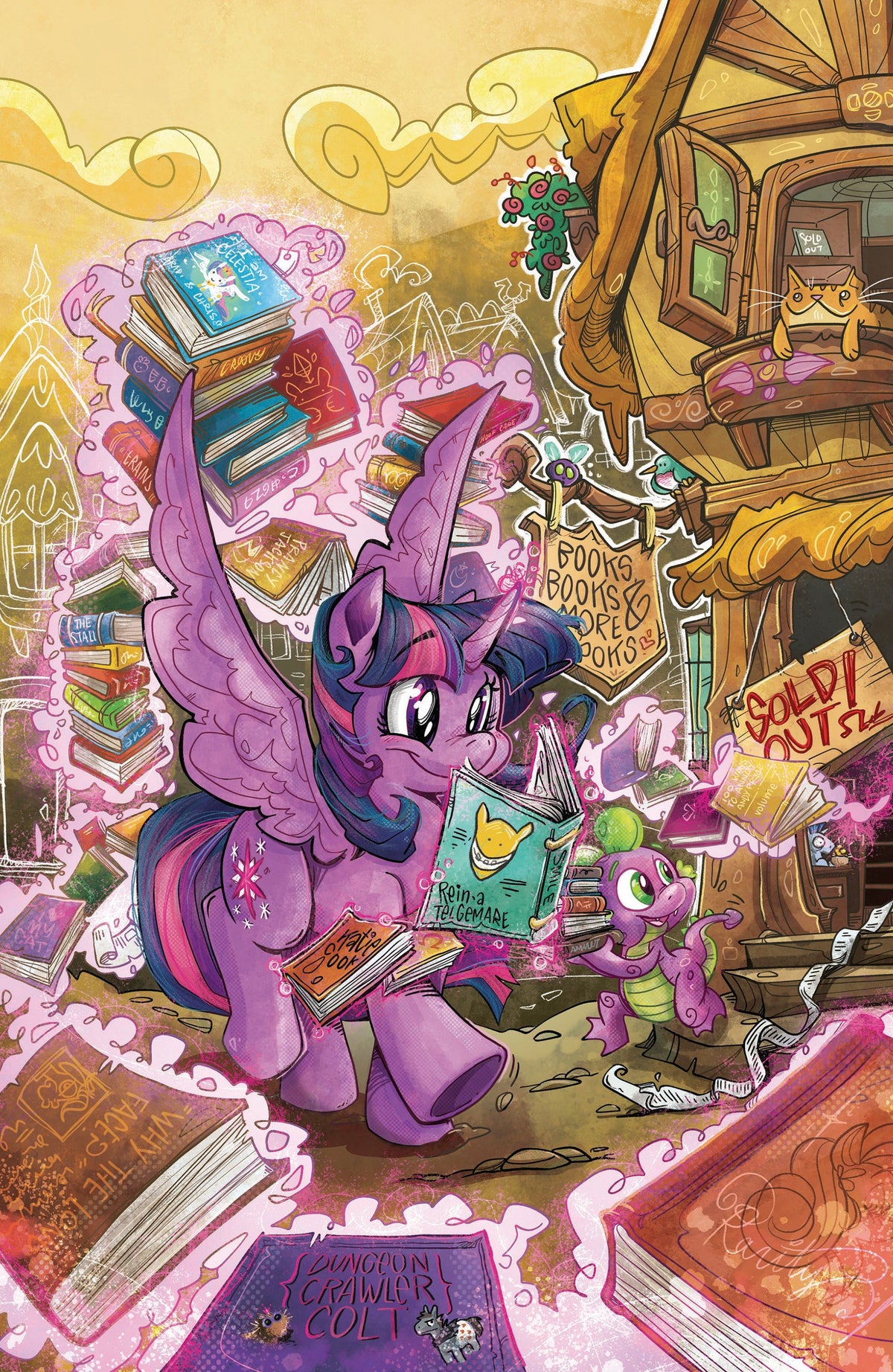 MY LITTLE PONY FRIENDSHIP IS MAGIC 2026 #1 I 1:75 INCV FULL ART COOK CVR I