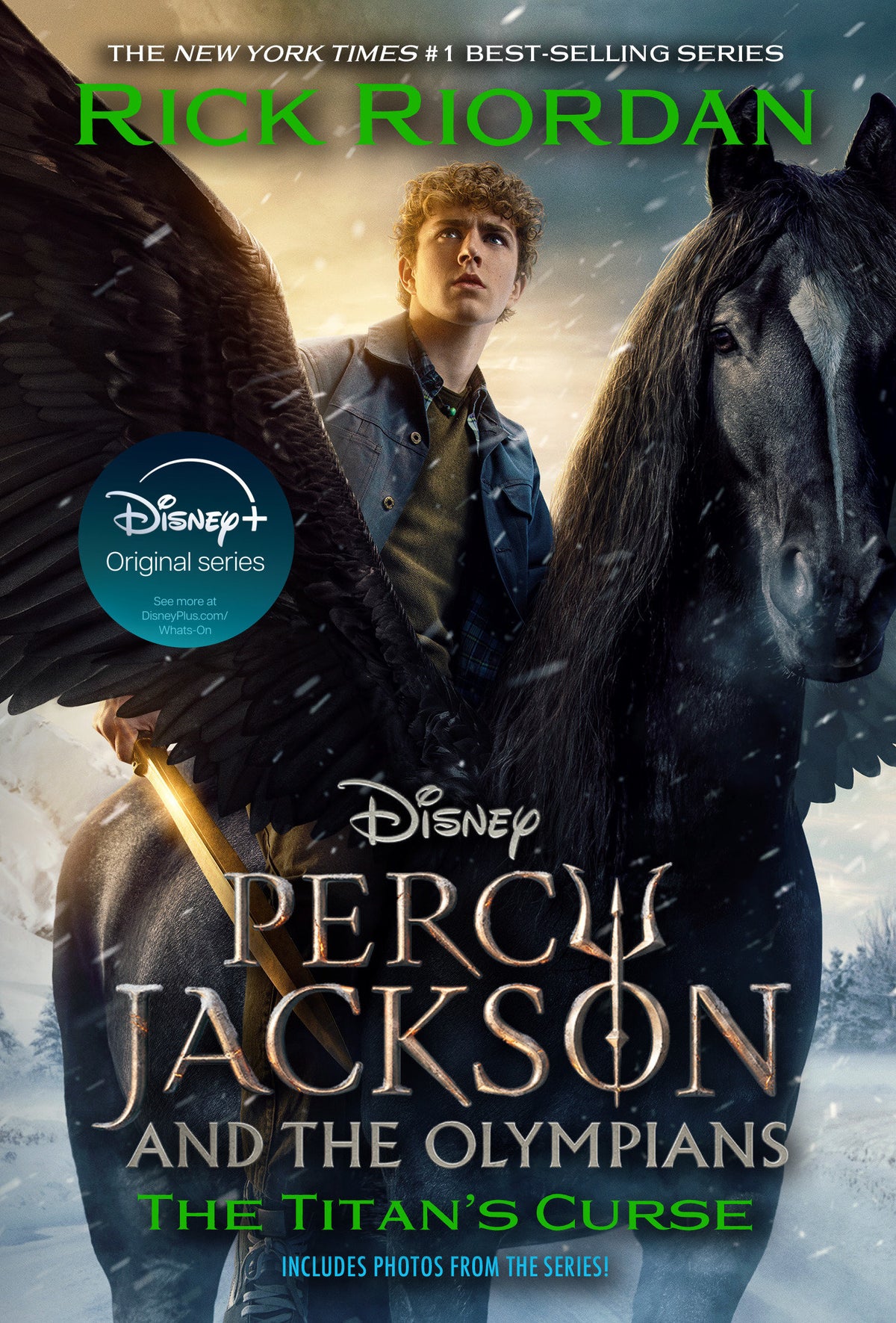 PERCY JACKSON AND THE OLYMPIANS NOVEL BOOK THREE THE TITANS CURSE DISNEY TIE IN EDITION TP
