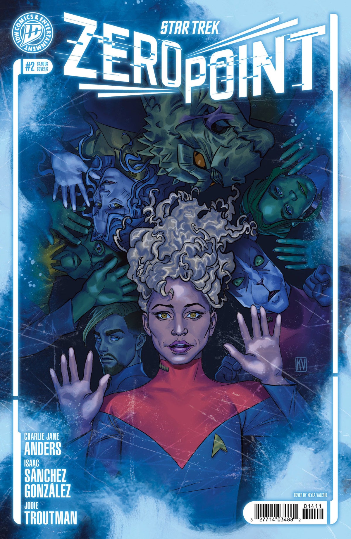 STAR TREK ZERO POINT #2 VAR C VALERIO CVR C