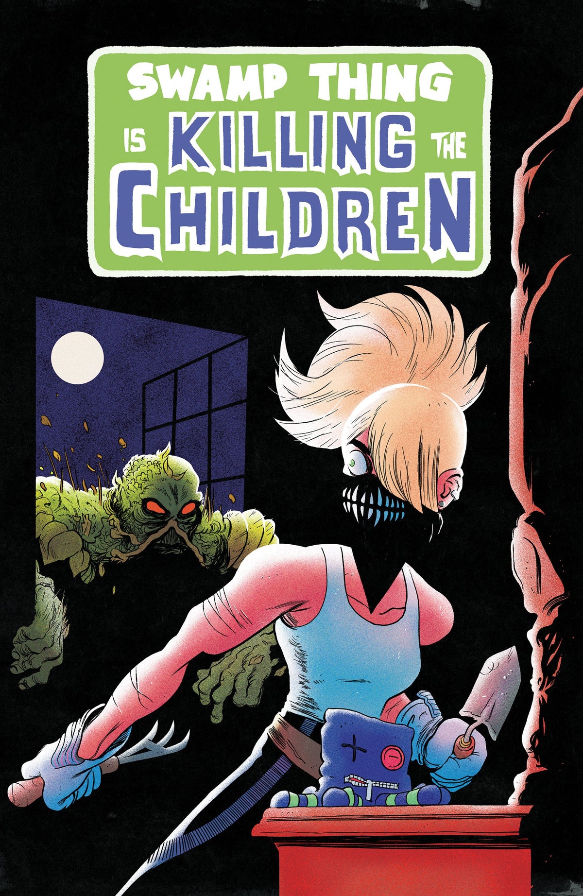SWAMP THING IS KILLING THE CHILDREN #1 C SWAMP THING HOMAGE VAR DRESSED BOSS CVR C
