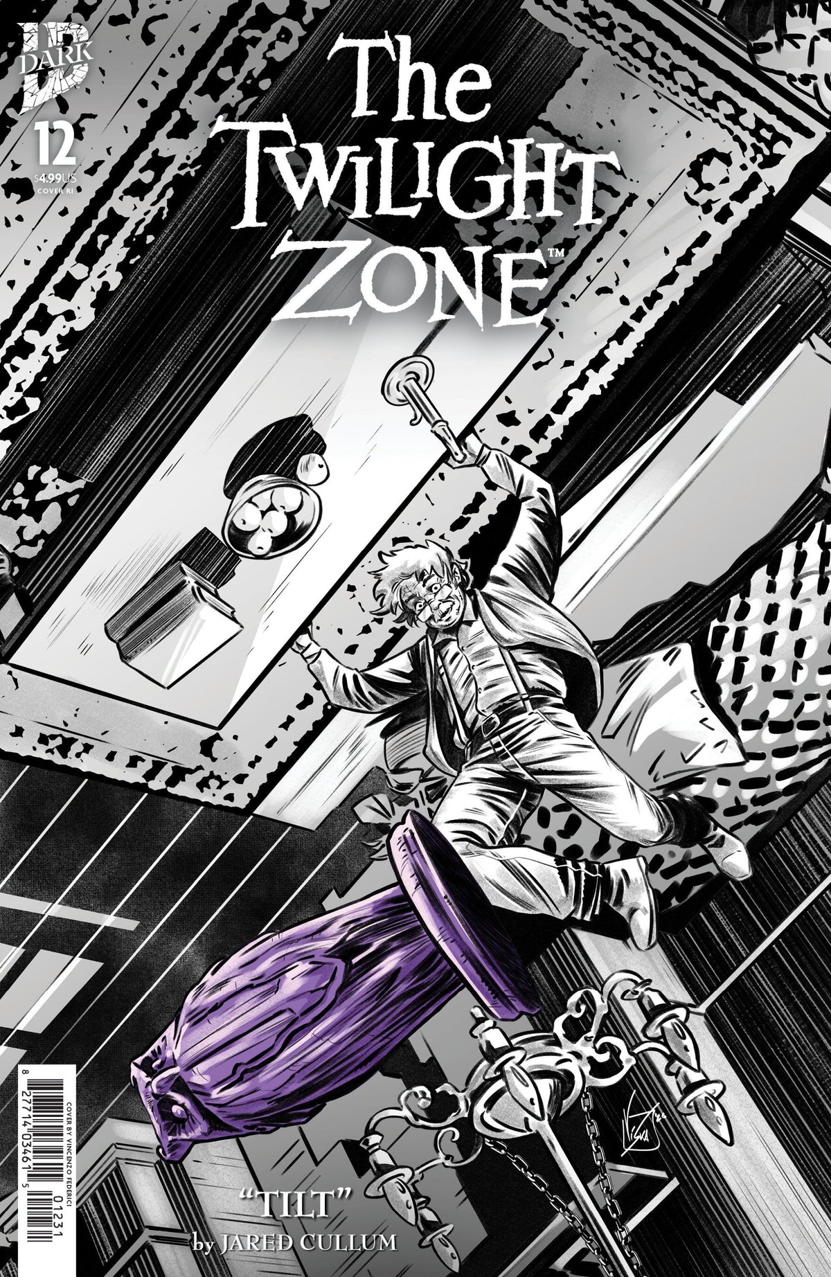THE TWILIGHT ZONE #12 VAR RI 10 FEDERICI CVR C 1:10 INCV