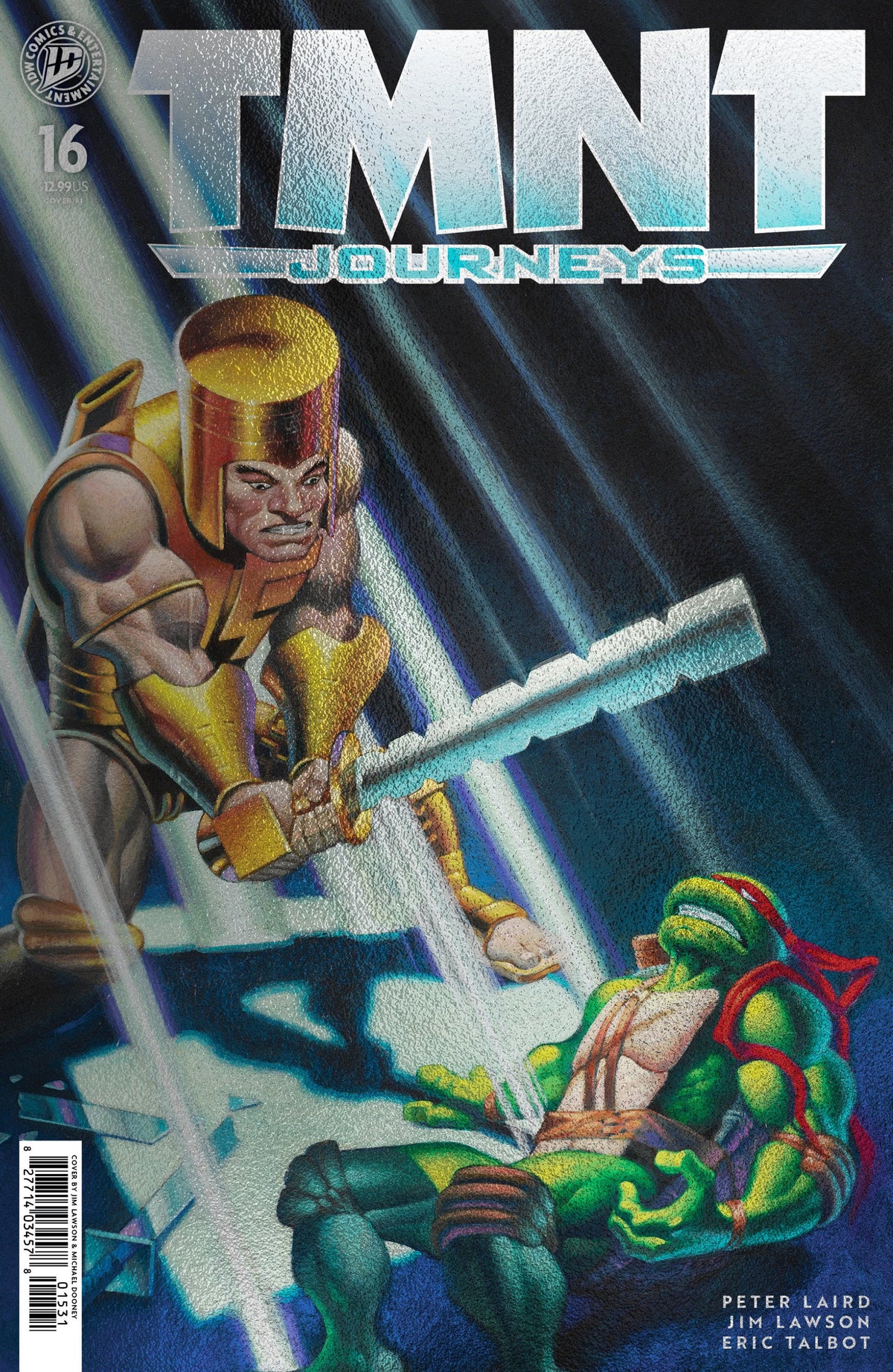 TMNT JOURNEYS #16 VAR RI 10 FOIL DOONEY AND LAWSON CVR C 1:10 INCV