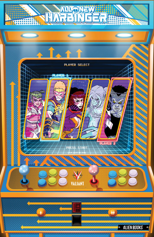 VALIANT BEYOND ALL-NEW HARBINGER FINALE--THE WEDDING VAR B GRIFFIN FULL ART ARCADE VAR CVR B