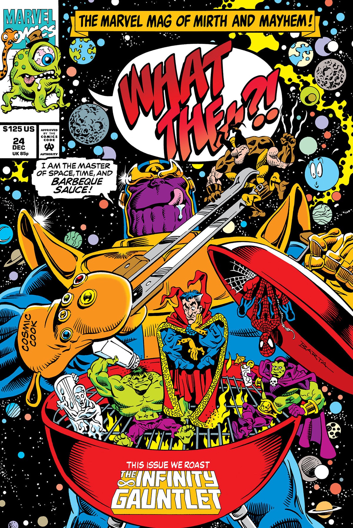 WHAT THE-- OMNIBUS HILARY BARTA COVER B DM ONLY HC
