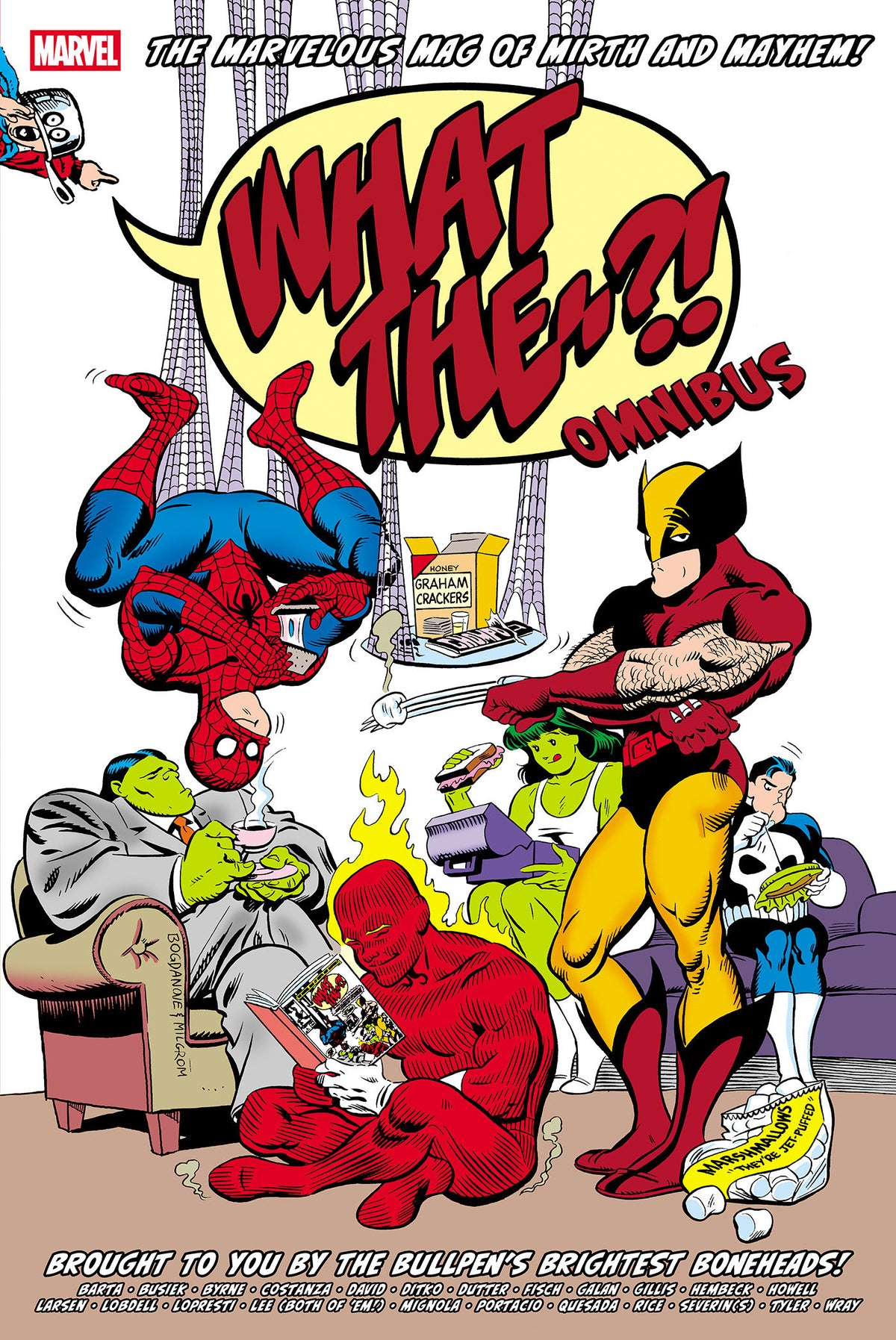 WHAT THE-- OMNIBUS JON BOGDANOVE COVER A HC