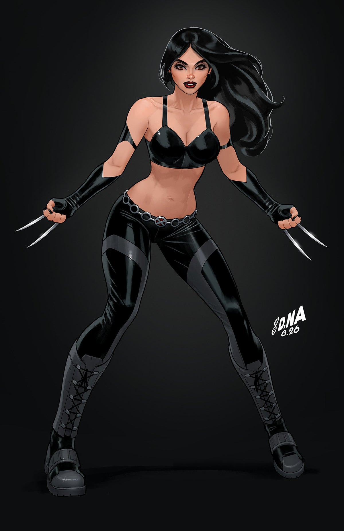WOLVERINE #30 DAVID NAKAYAMA COLOR BLOCK BLACK VIRGIN 1:50 VAR 1:50 INCV