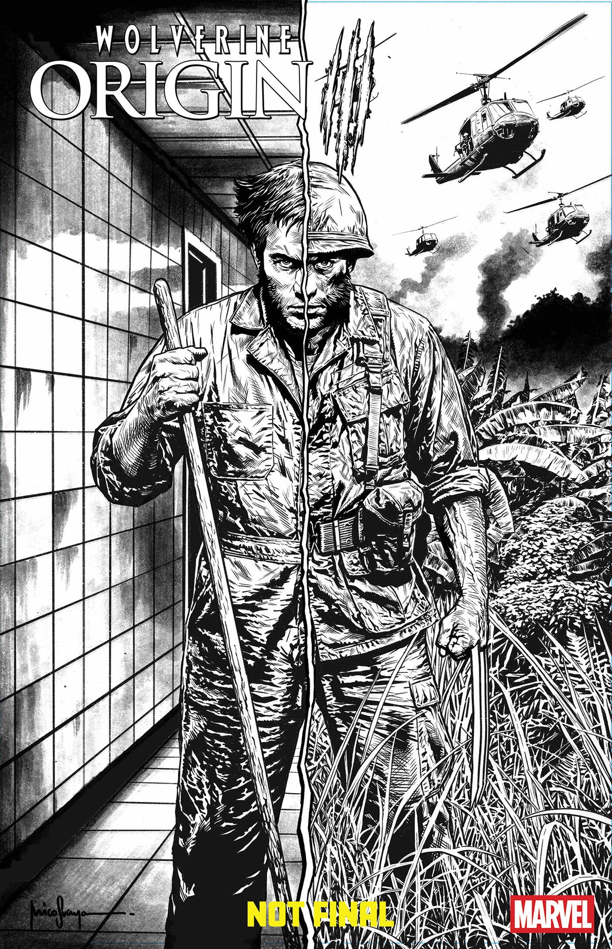 WOLVERINE ORIGIN III - THE DARK AGE #1 COVER C MICO SUAYAN 1:25 VAR 1:25 INCV