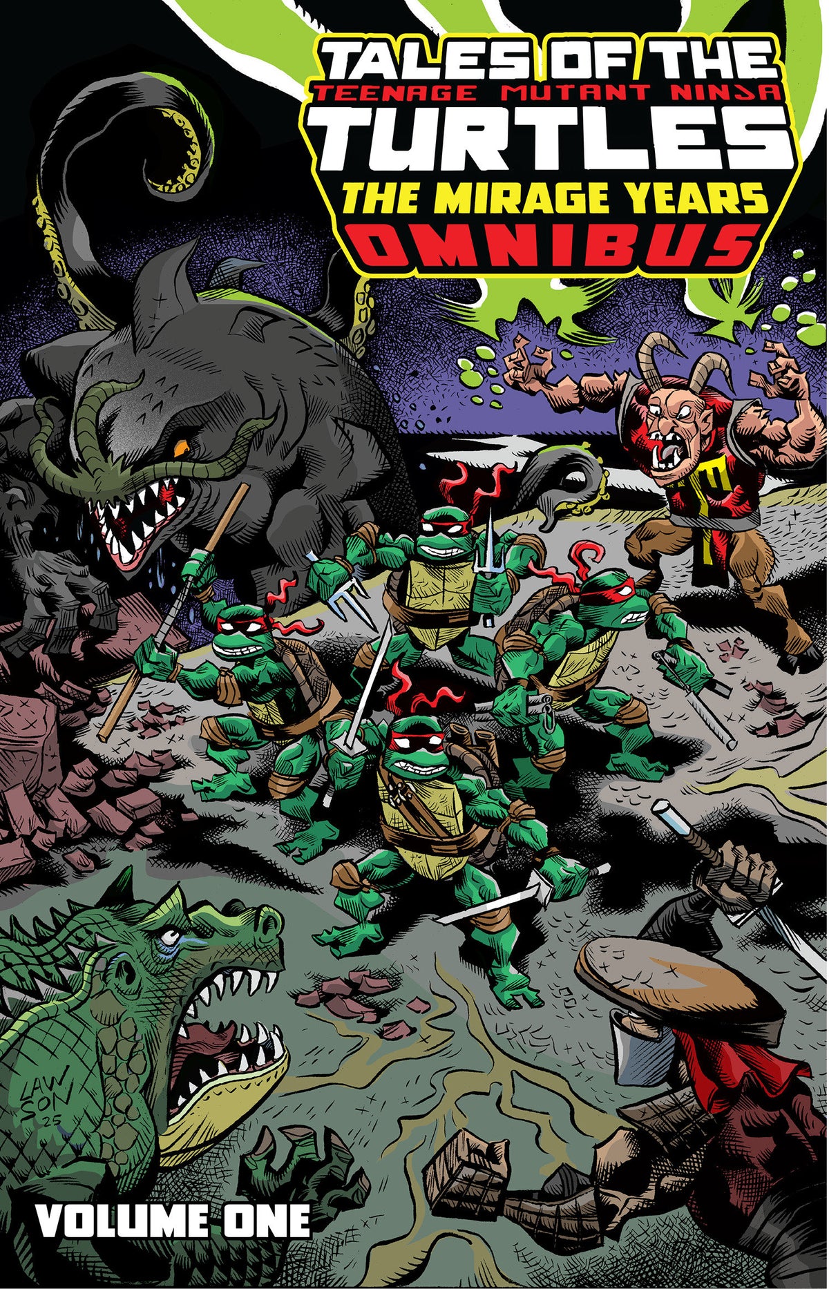 TALES OF THE TEENAGE MUTANT NINJA TURTLES THE MIRAGE YEARS OMNIBUS VOL 1 HC