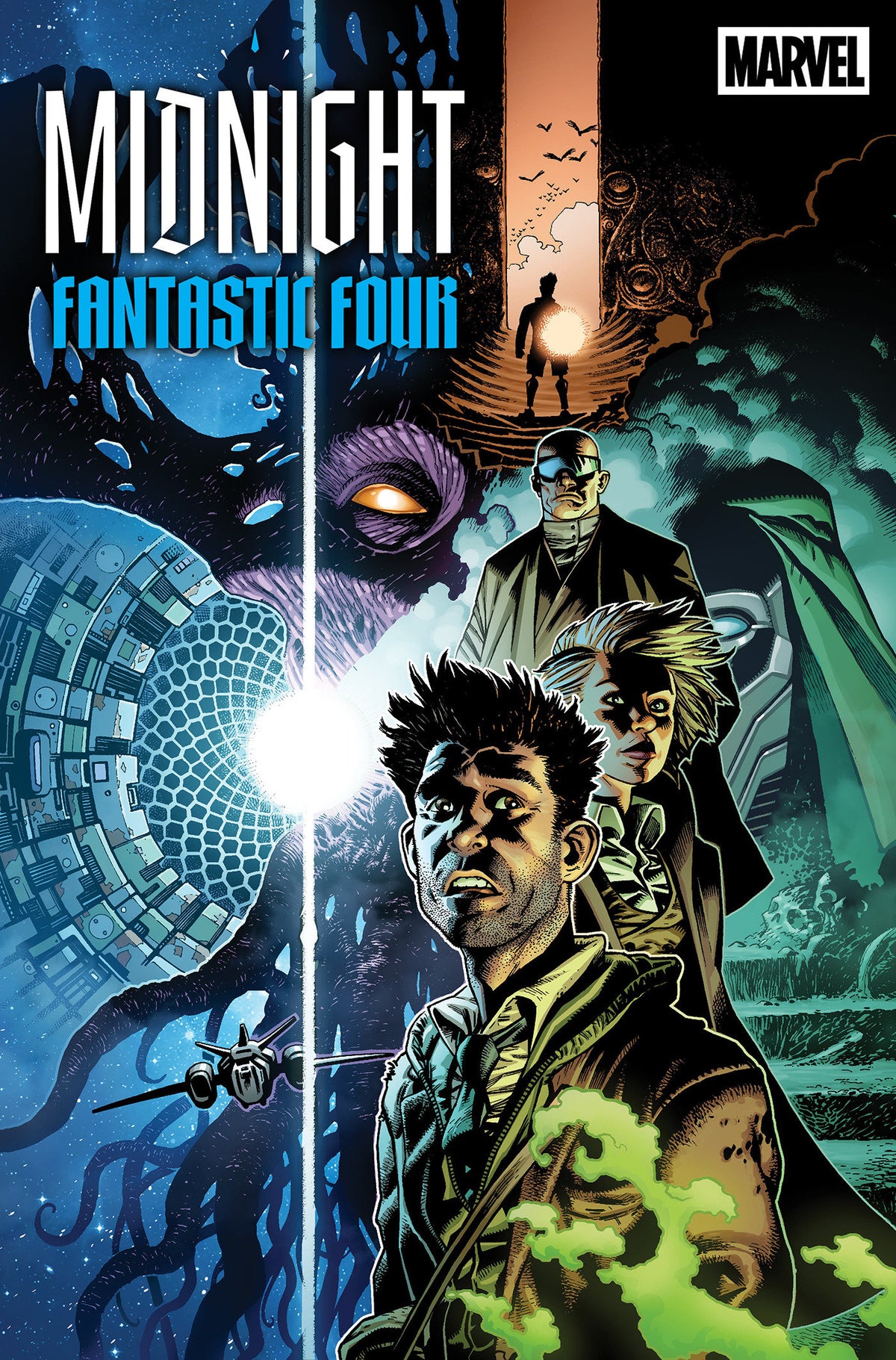MIDNIGHT FANTASTIC FOUR #1 UNCLOAKED 2ND PRINTING CVR A