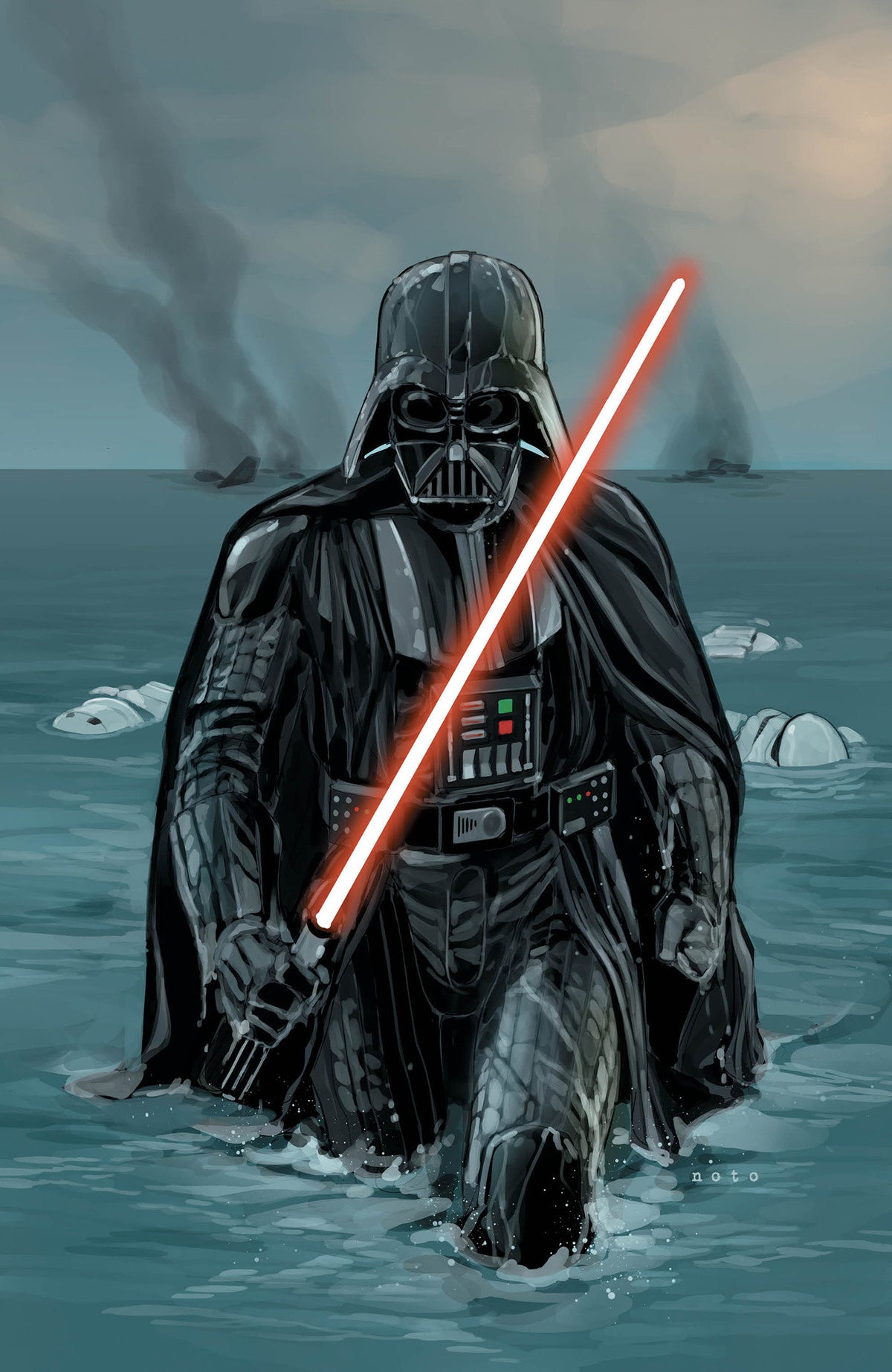 STAR WARS ROGUE ONE - DARTH VADER #1 PHIL NOTO VIRGIN VAR 1:50 INCV