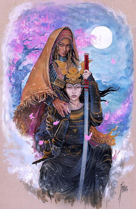 TALES OF ASUNDA VOL 2 #2 DISCIPLE CVR D INC 1:10 TEHANI FARR XIAXIA AND MASHAE VIRGIN VAR OF 4 1:10 INCV