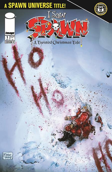 I SAW SPAWN A TWISTED CHRISTMAS TALE #1 CVR C TODD MCFARLANE & ROBERT NUGENT VAR (OF 2)