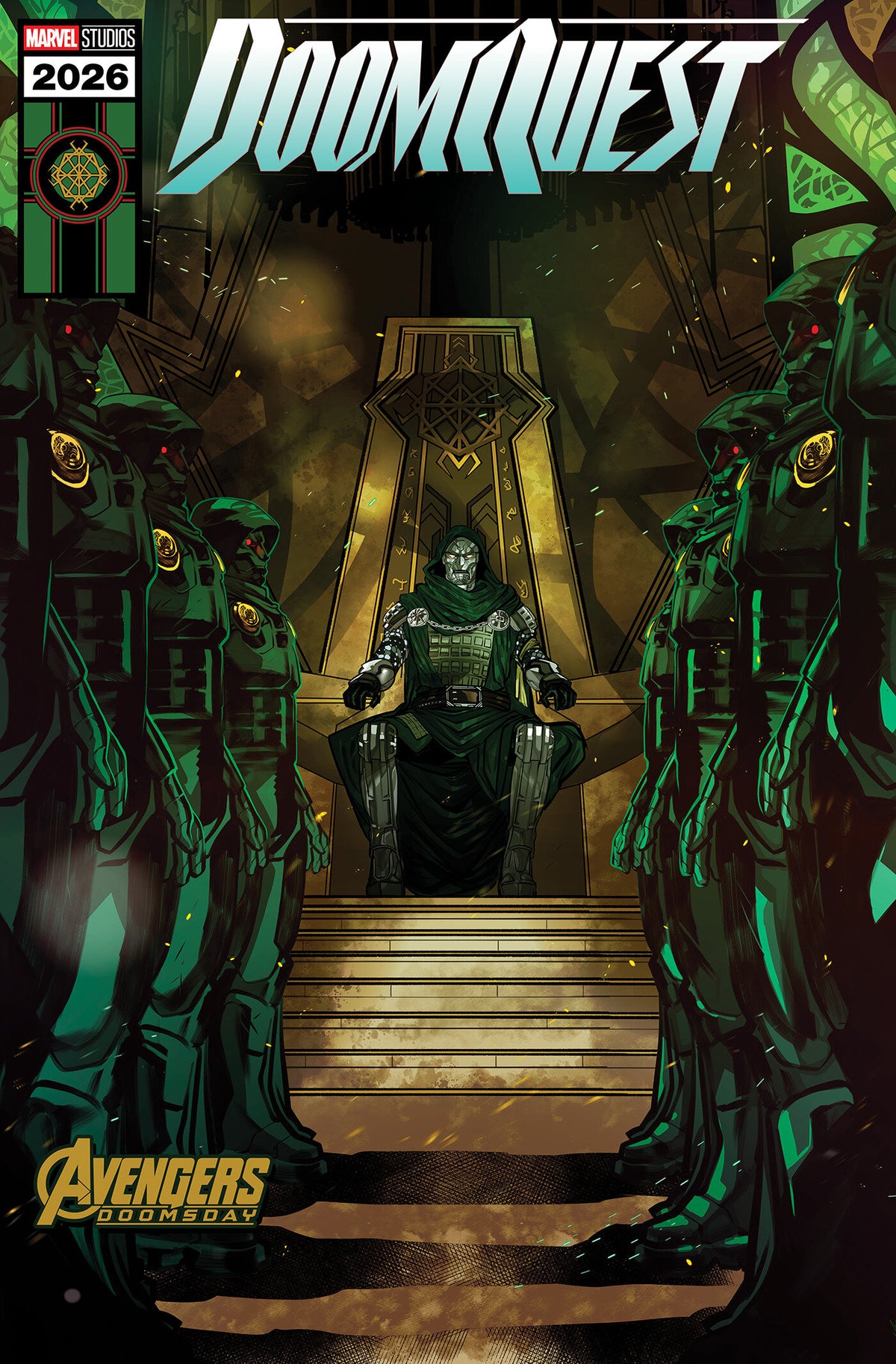 DOOMQUEST #6 COVER D GUILHERME BALBI MARVEL STUDIOS DOOMSDAY