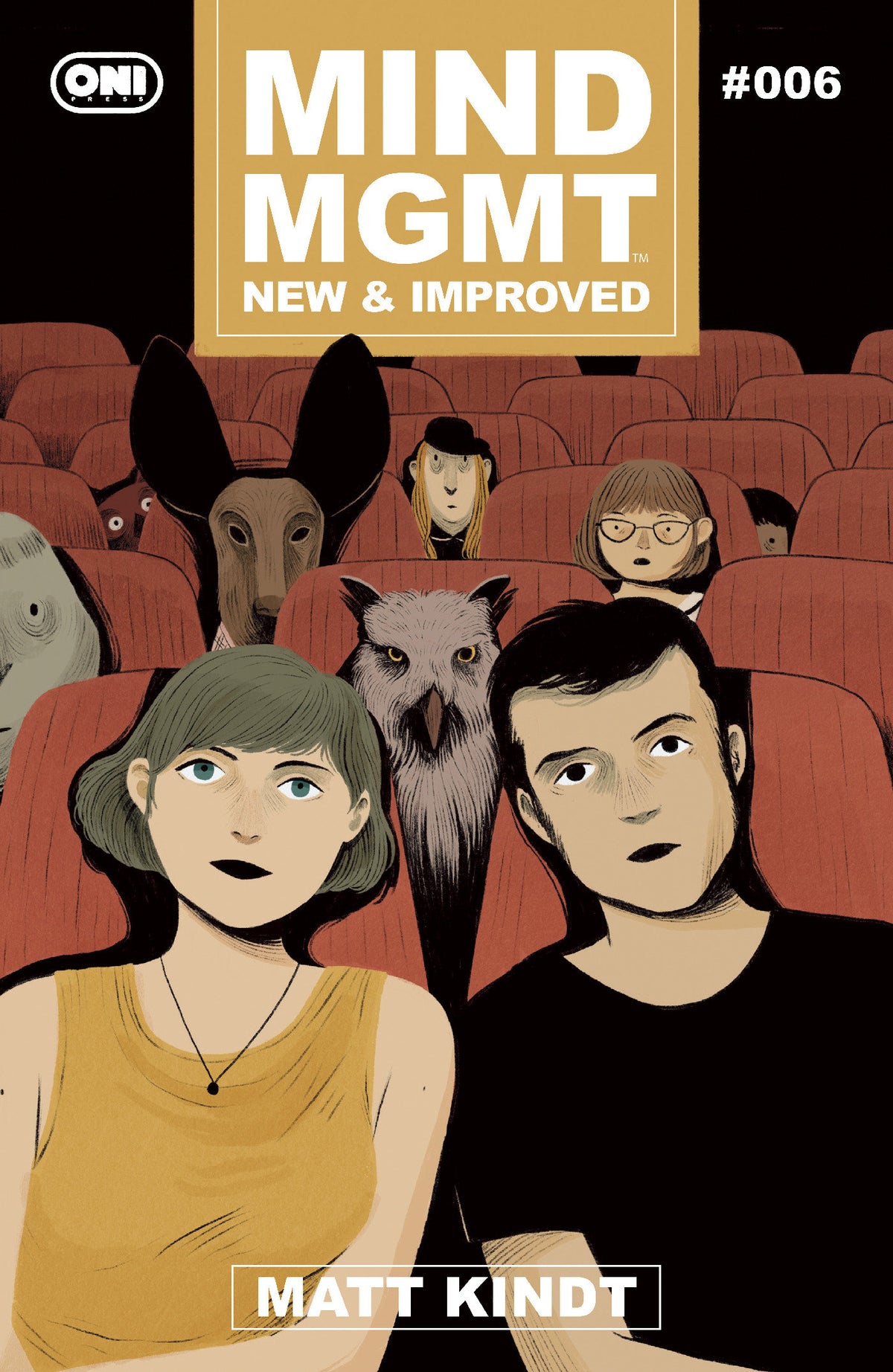 MIND MGMT NEW AND IMPROVED #6 COVER B LAURA PÉREZ VAR CVR B