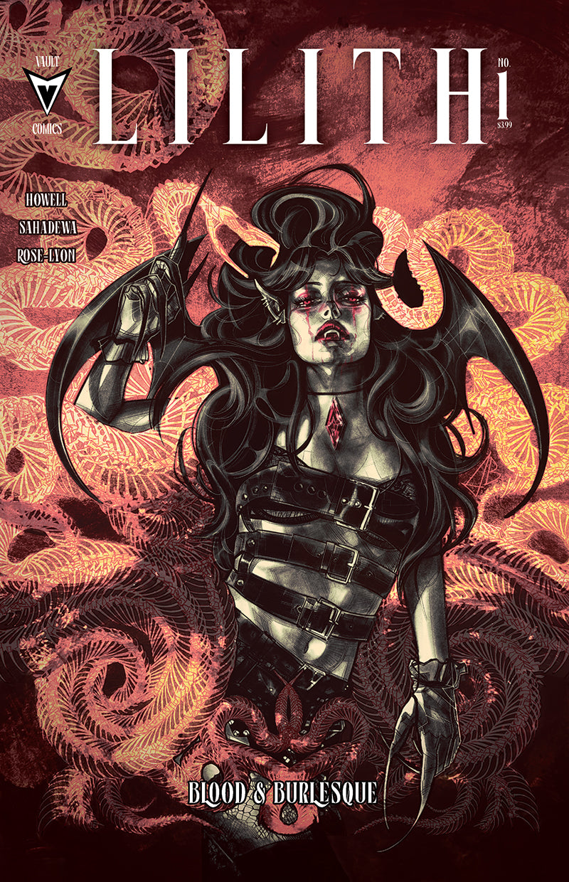 LILITH BLOOD AND BURLESQUE #1 2ND PTG CVR B INC 1:1 10 SERENA BELL VAR OF 5 1:1 INCV