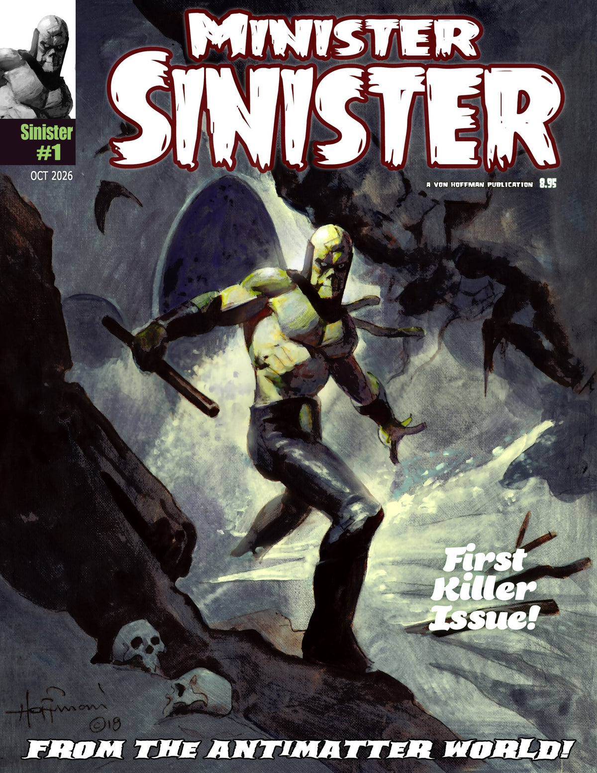 MINISTER SINISTER MAGAZINE #1 CVR A