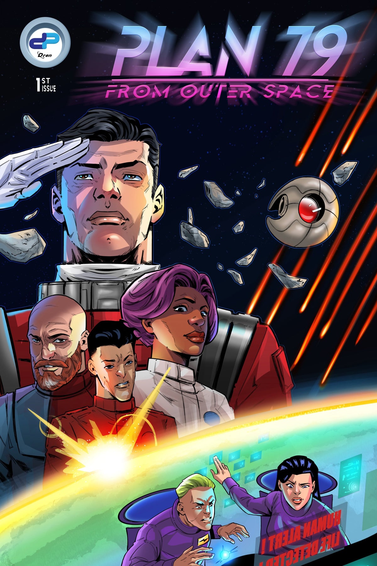 PLAN 79 FROM OUTER SPACE #1 CVR A JAVIER ORTIZ OF 3
