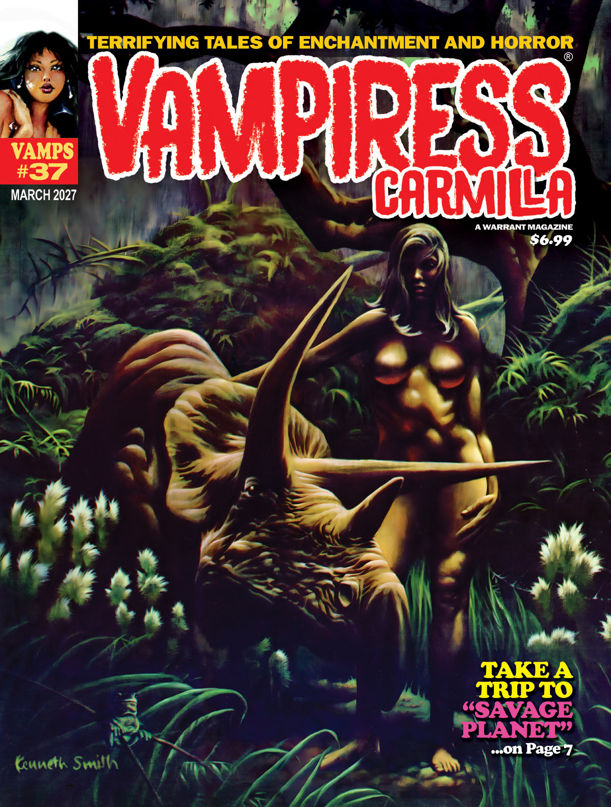 VAMPIRESS CARMILLA MAGAZINE #37 CVR A