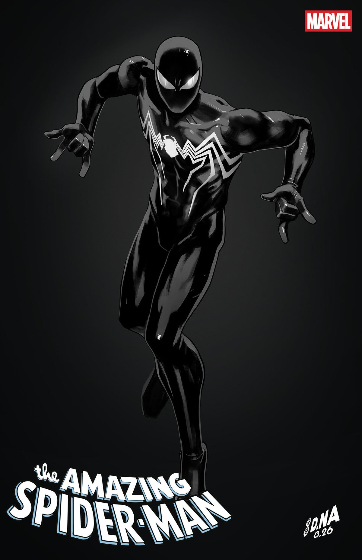 AMAZING SPIDER-MAN #1005 DAVID NAKAYAMA COLOR BLOCK BLACK VAR CVR C