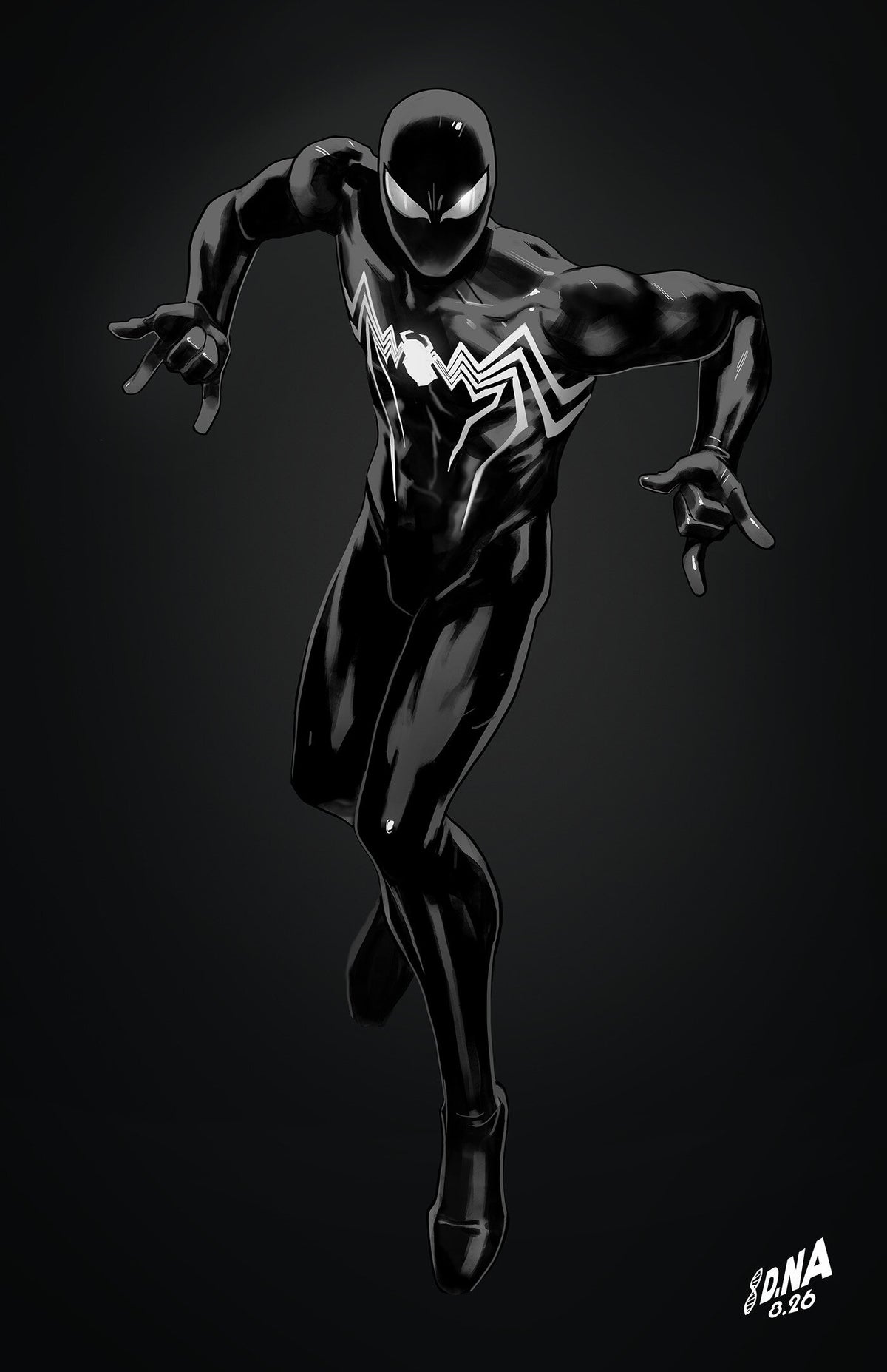 AMAZING SPIDER-MAN #1005 DAVID NAKAYAMA COLOR BLOCK BLACK VIRGIN 1:50 VAR 1:50 INCV