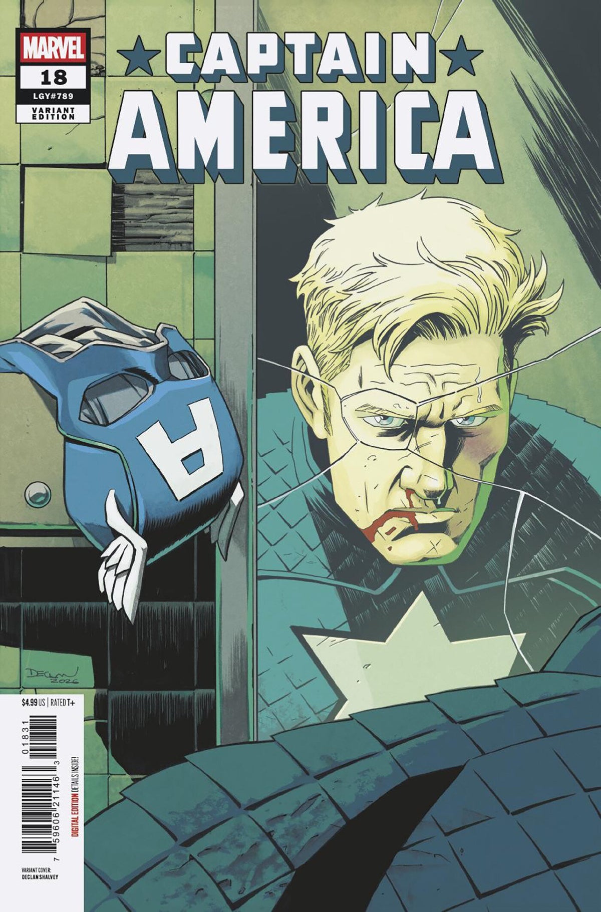 CAPTAIN AMERICA #18 DECLAN SHALVEY VAR CVR C