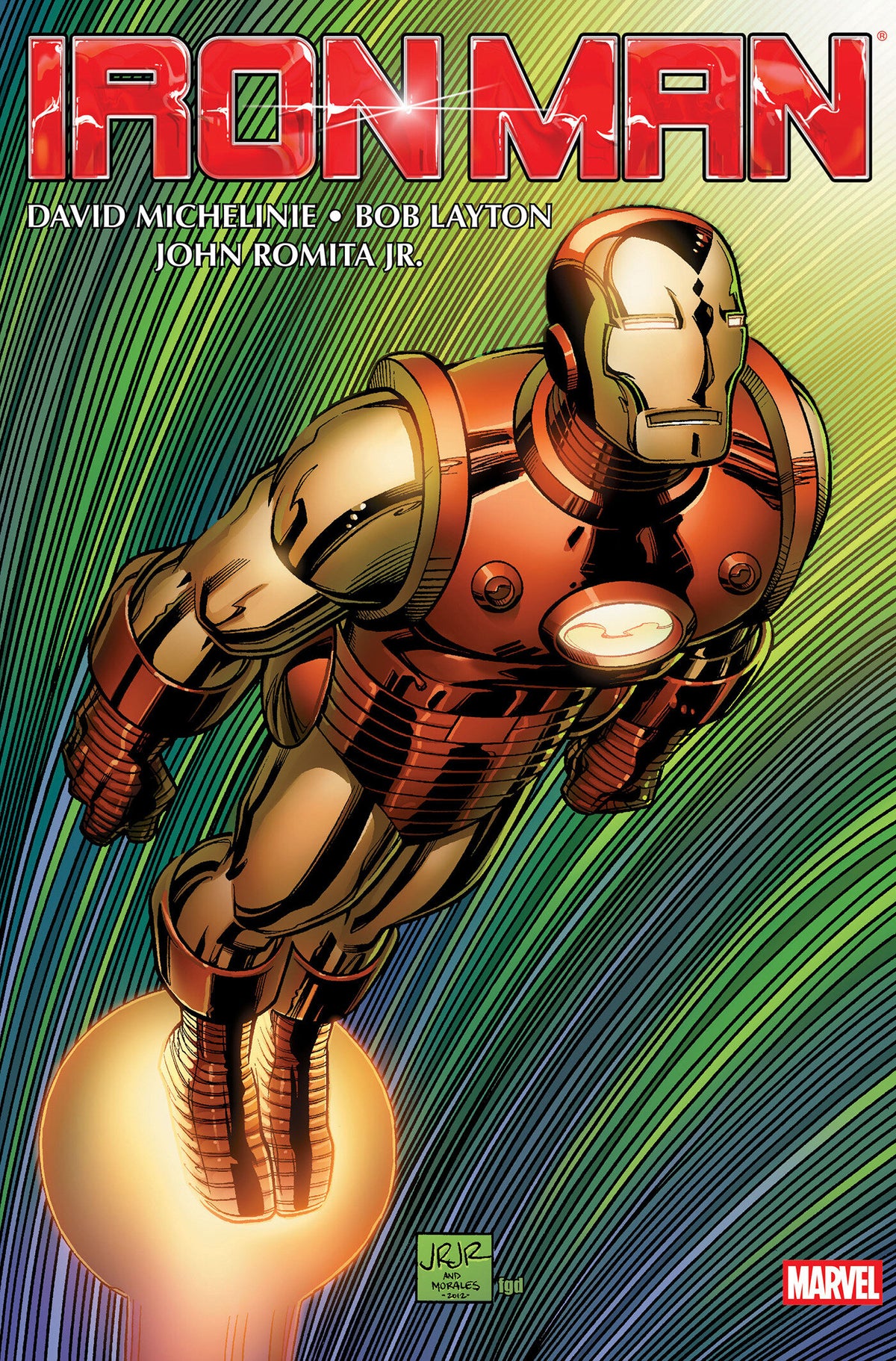 IRON MAN BY MICHELINIE LAYTON AND ROMITA JR OMNIBUS VOL 1 JOHN ROMITA JR COVER NEW PRINTING HC