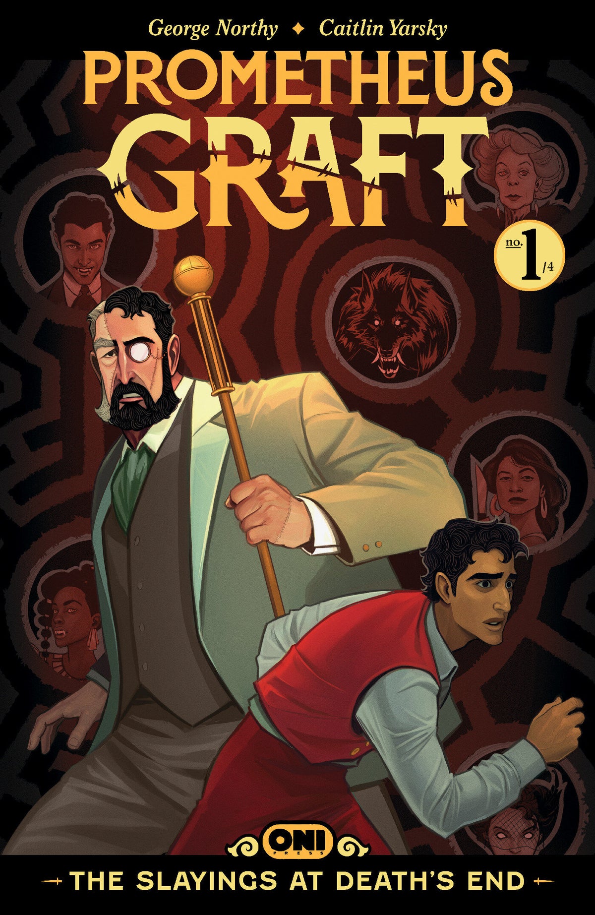 PROMETHEUS GRAFT THE SLAYINGS AT DEATHS END #1 COVER A CAITLIN YARSKY CVR A