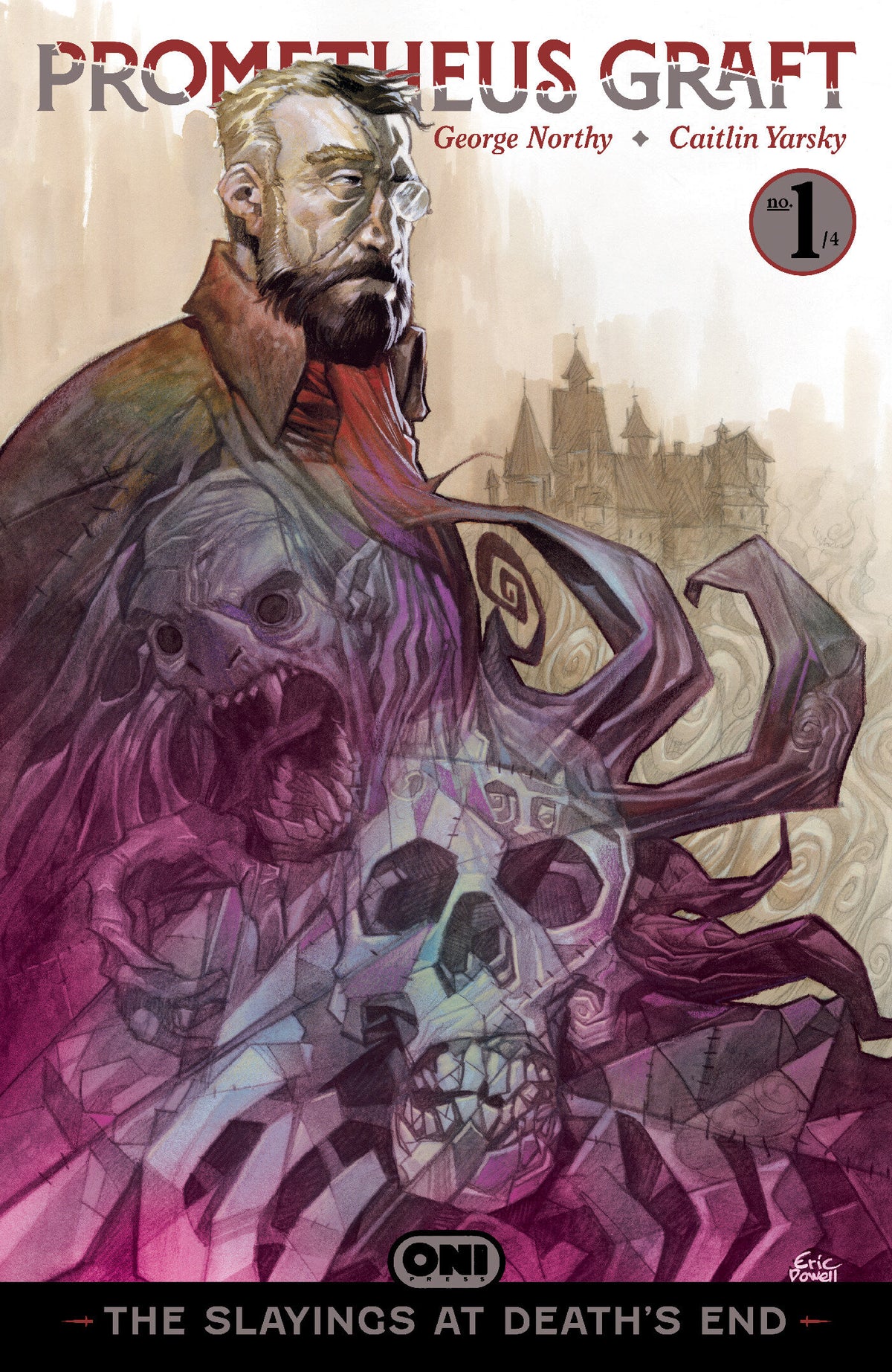 PROMETHEUS GRAFT THE SLAYINGS AT DEATHS END #1 COVER B ERIC POWELL VAR CVR B