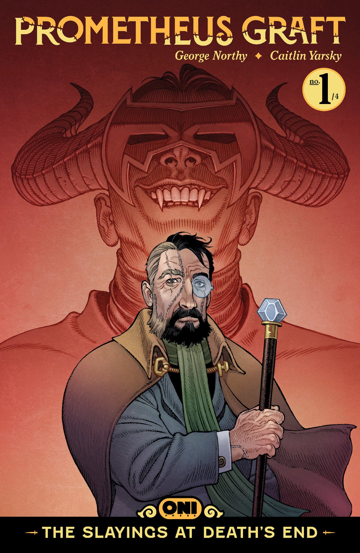 PROMETHEUS GRAFT THE SLAYINGS AT DEATHS END #1 COVER C GABRIEL RODRIGUEZ VAR CVR C