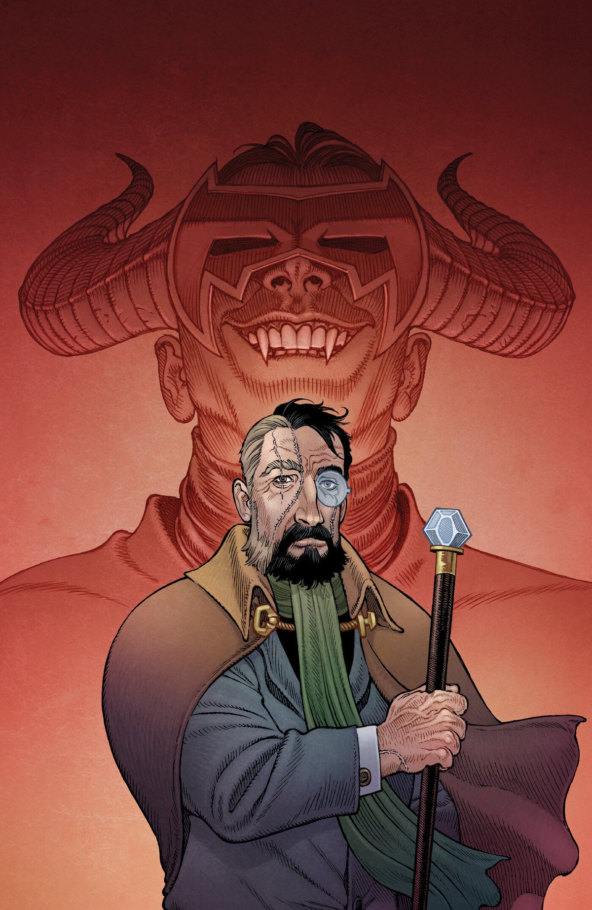PROMETHEUS GRAFT THE SLAYINGS AT DEATHS END #1 COVER E GABRIEL RODRIGUEZ FULL ART 1:10 VAR CVR E 1:10 INCV