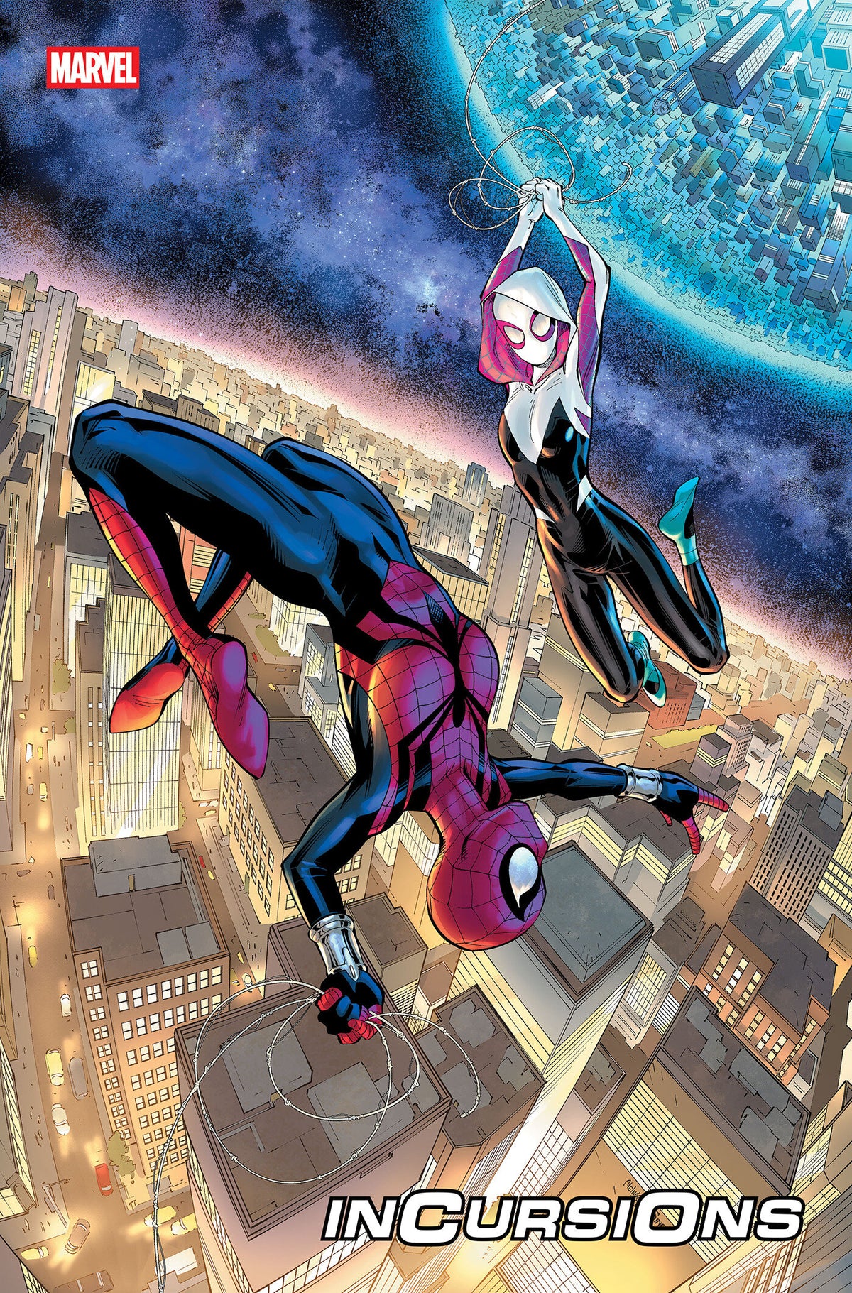 SPIDER-MAN INCURSIONS #1 COVER A BY GLEB MELNIKOV CVR A