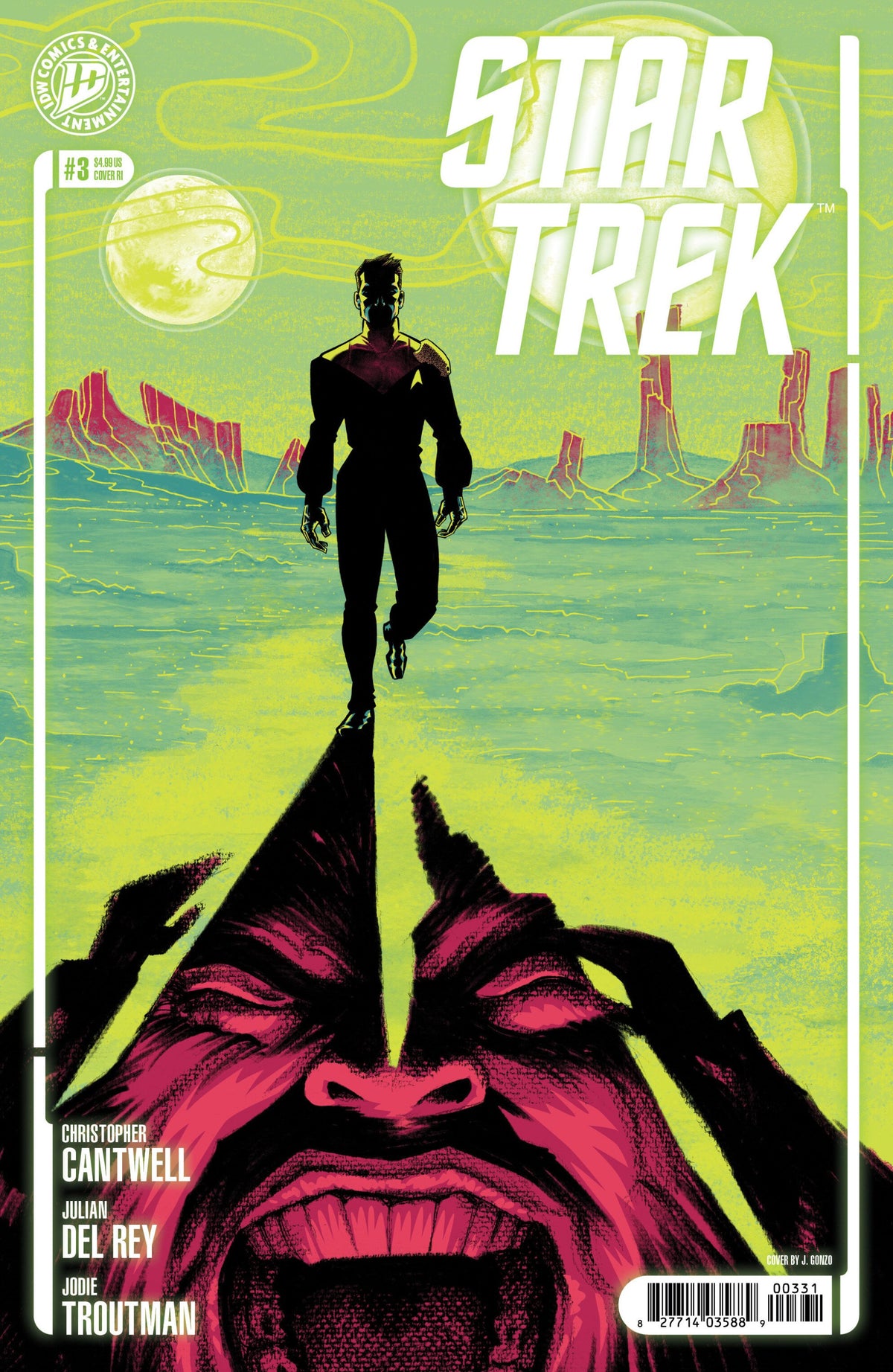 STAR TREK 2026 #3 VAR RI 10 J GONZO CVR C 1:10 INCV