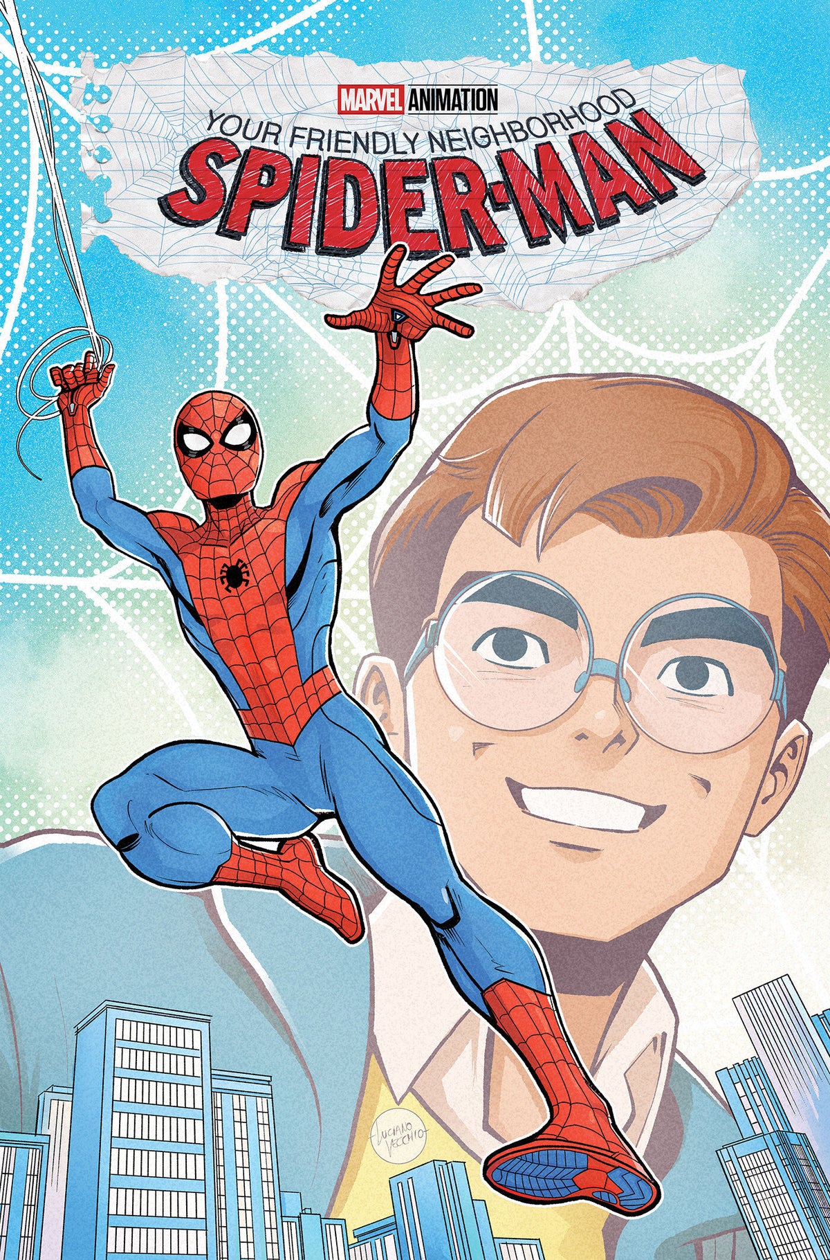 YOUR FRIENDLY NEIGHBORHOOD SPIDER-MAN #1 COVER B LUCIANO VECCHIO VAR CVR B
