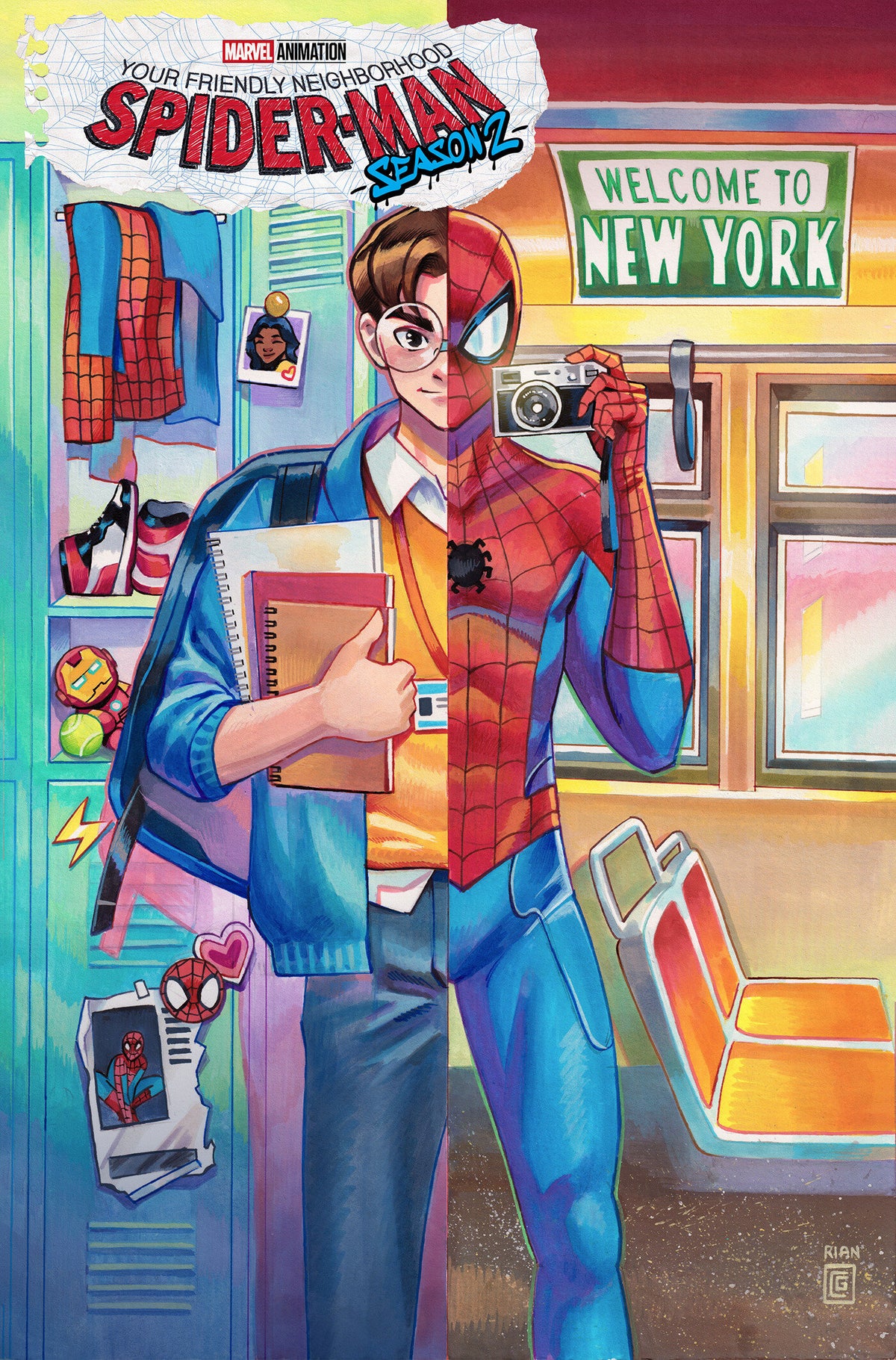 YOUR FRIENDLY NEIGHBORHOOD SPIDER-MAN #1 COVER C RIAN GONZALES 1:25 VAR 1:25 INCV