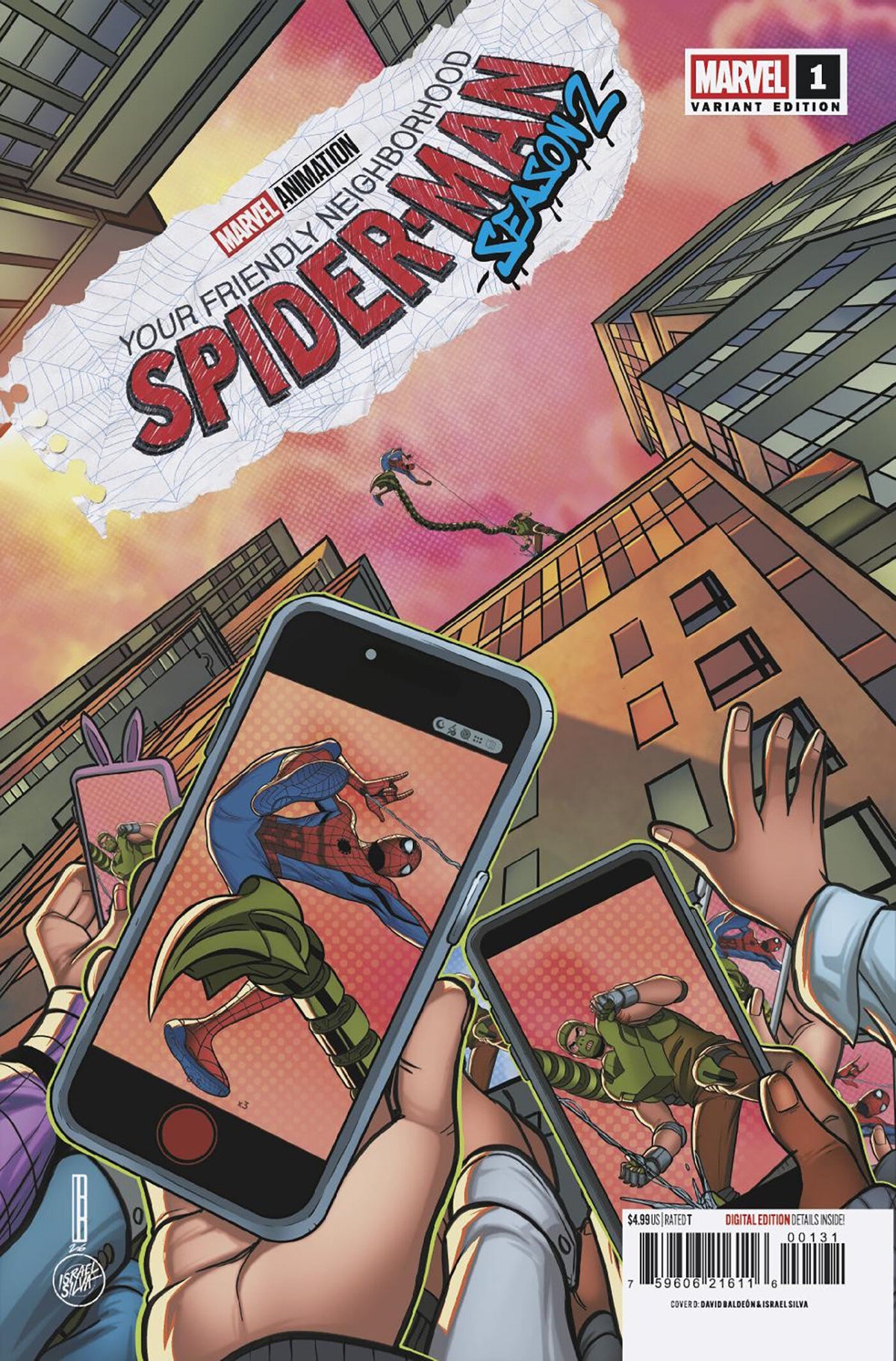 YOUR FRIENDLY NEIGHBORHOOD SPIDER-MAN #1 COVER D DAVID BALDEON