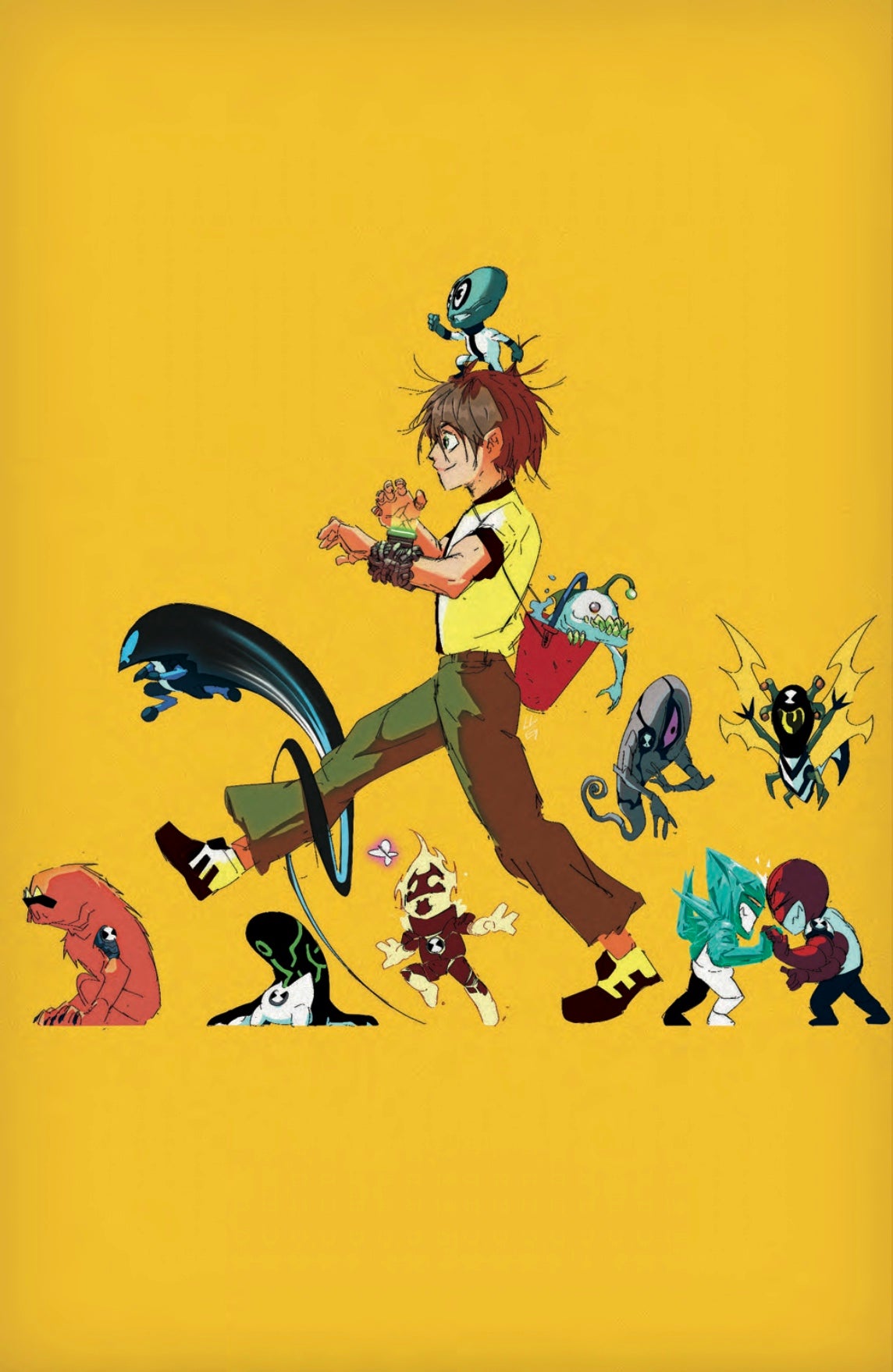BEN 10 #2 CVR ZH DYNAMITE COM LUCAS LEE GARZA VIRGIN VAR