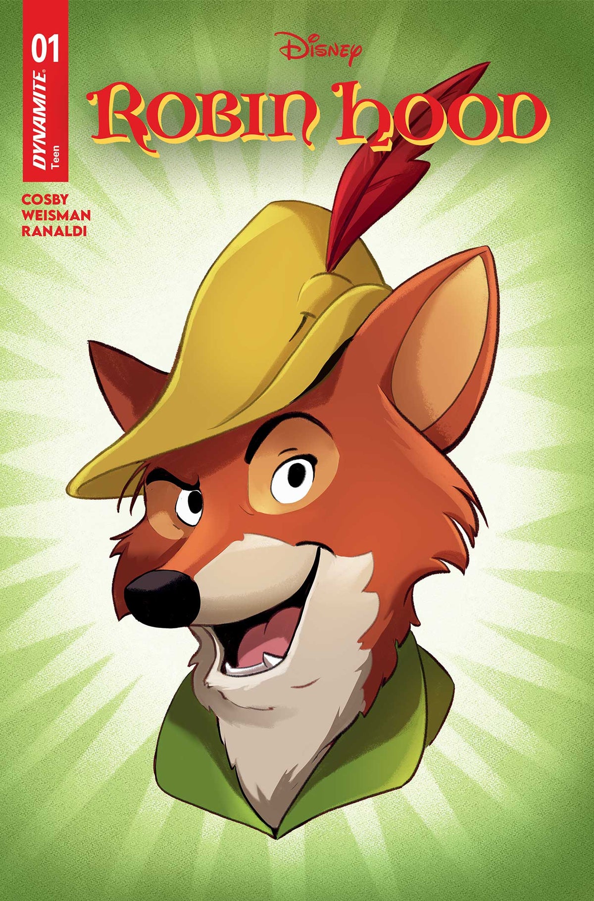 ROBIN HOOD 2026 #1 CVR O INC 1:5 CARTOON HEAD TRADE DRESS VAR 1:5 INCV