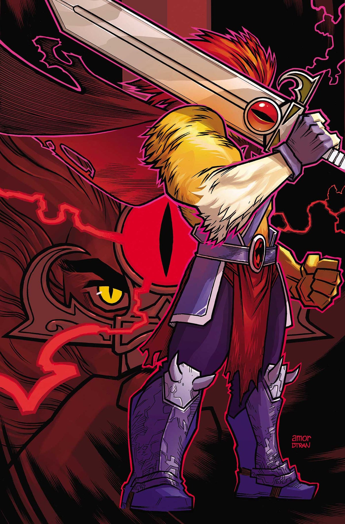 THUNDERCATS 2026 #2 CVR K INC 1:7 JOHN AMOR VIRGIN VAR 1:7 INCV
