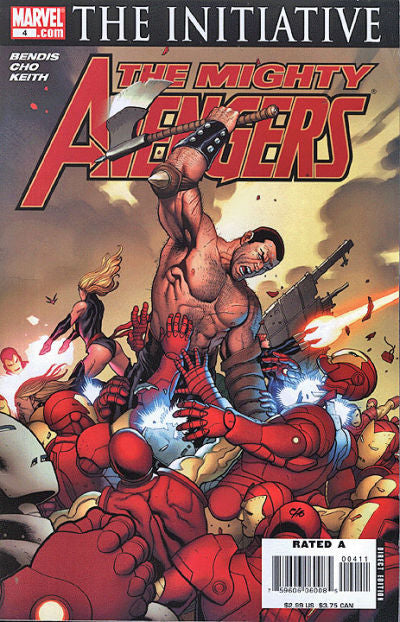 The Mighty Avengers 2007 #4 - back issue - $3.00