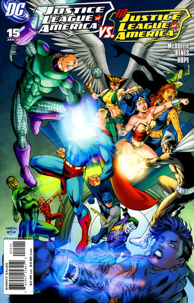 Justice League of America 2006 #15 Direct Sales - back issue - $3.00