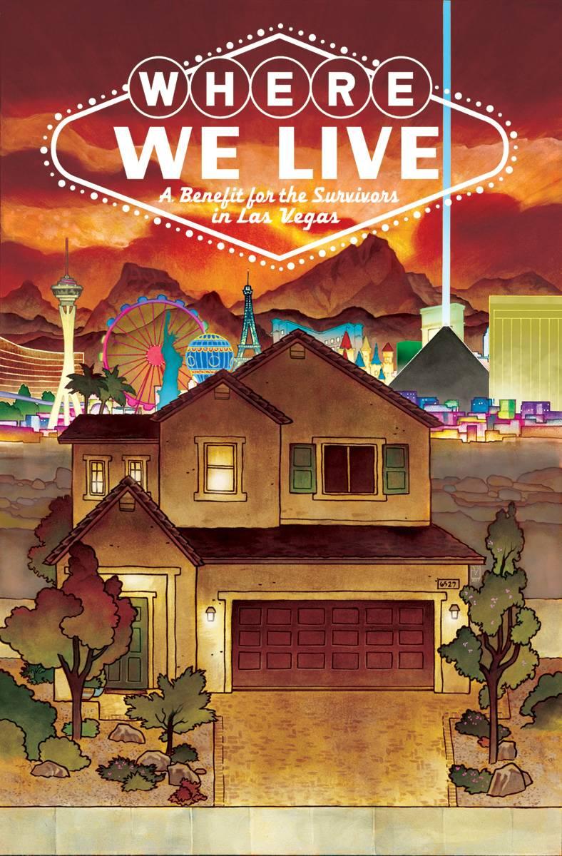 WHERE WE LIVE LAS VEGAS SHOOTING BENEFIT ANTHOLOGY TP