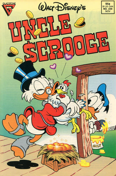 Walt Disney's Uncle Scrooge 1986 #239 - back issue - $2.00