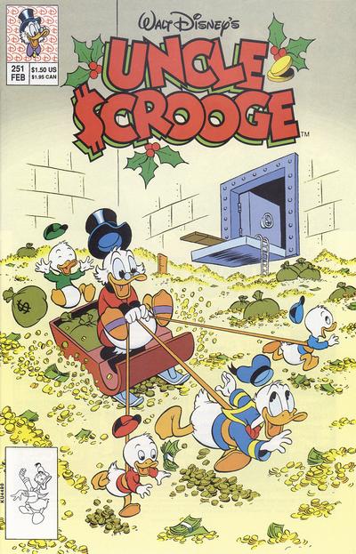 Walt Disney's Uncle Scrooge 1990 #251 - back issue - $3.00