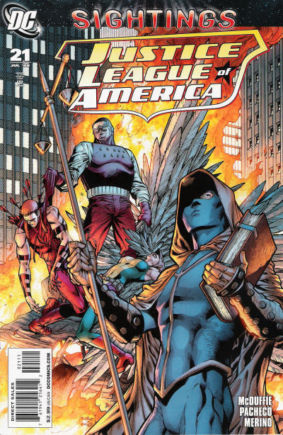 Justice League of America 2006 #21 Direct Sales - back issue - $3.00