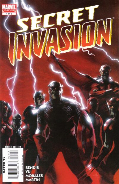 Secret Invasion 2008 #1 Gabriele Dell'Otto Cover - back issue - $2.00