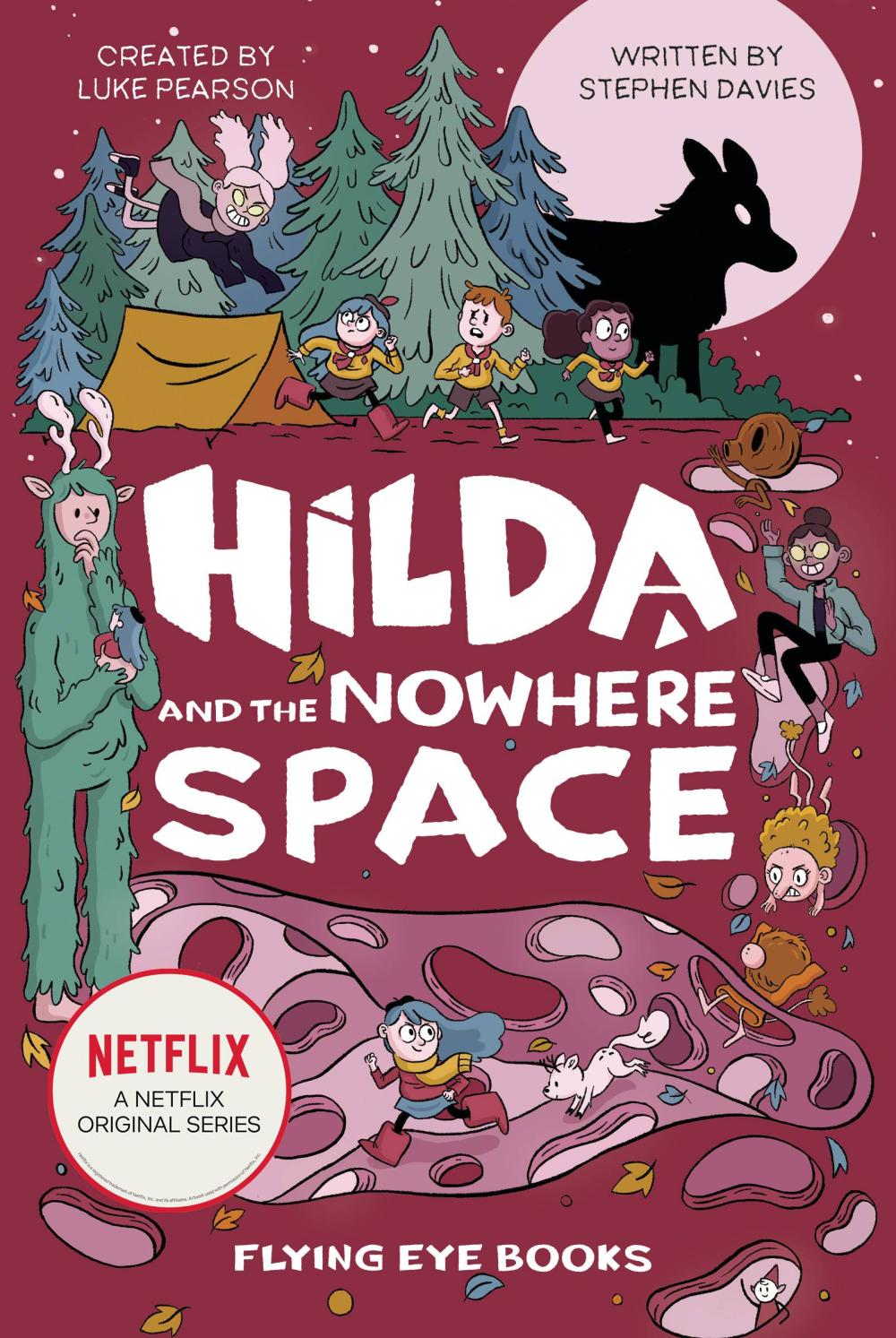 HILDA & NOWHERE SPACE NETFLIX TIE IN NOVEL