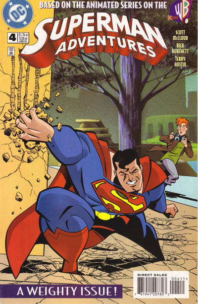 Superman Adventures 1996 #4 Direct Sales - back issue - $3.00