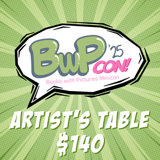 BwPCon '25 Artist's Table Fee